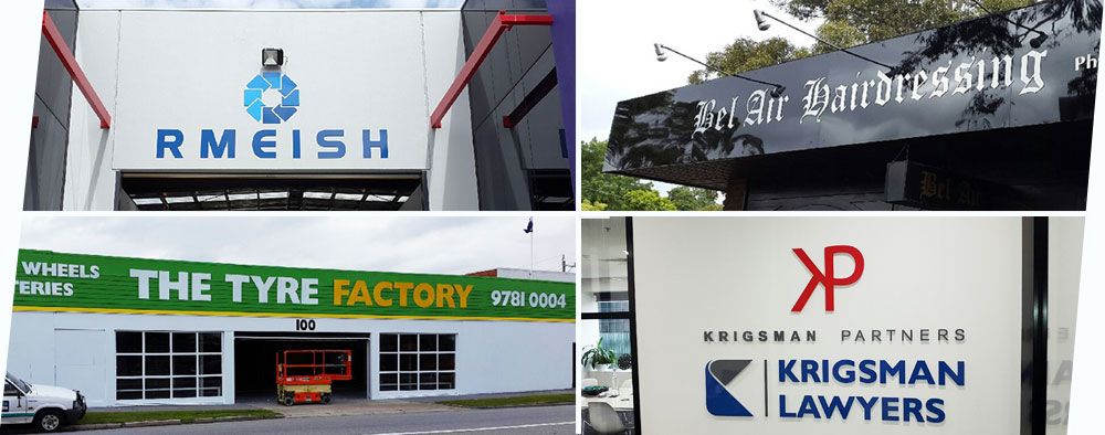 boronia signage examples